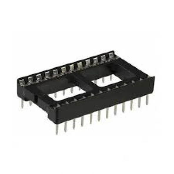 24 Pin 2X12 Entegre Soketi Geniş