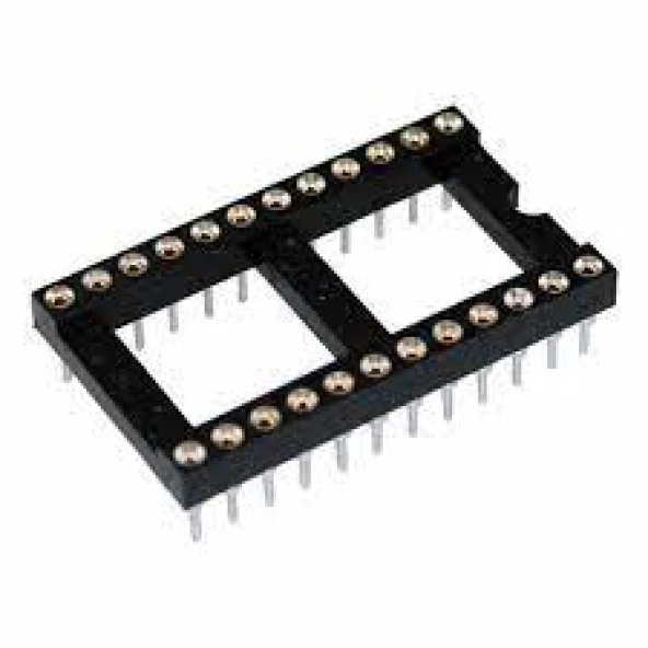 24 Pin 2X12 Precision Entegre Soketi Geniş