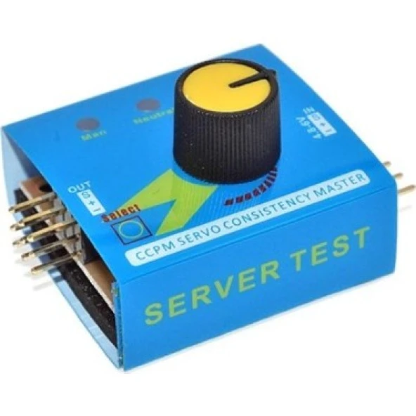 3 Kanal Servo Test Cihazı ürün görseli 1