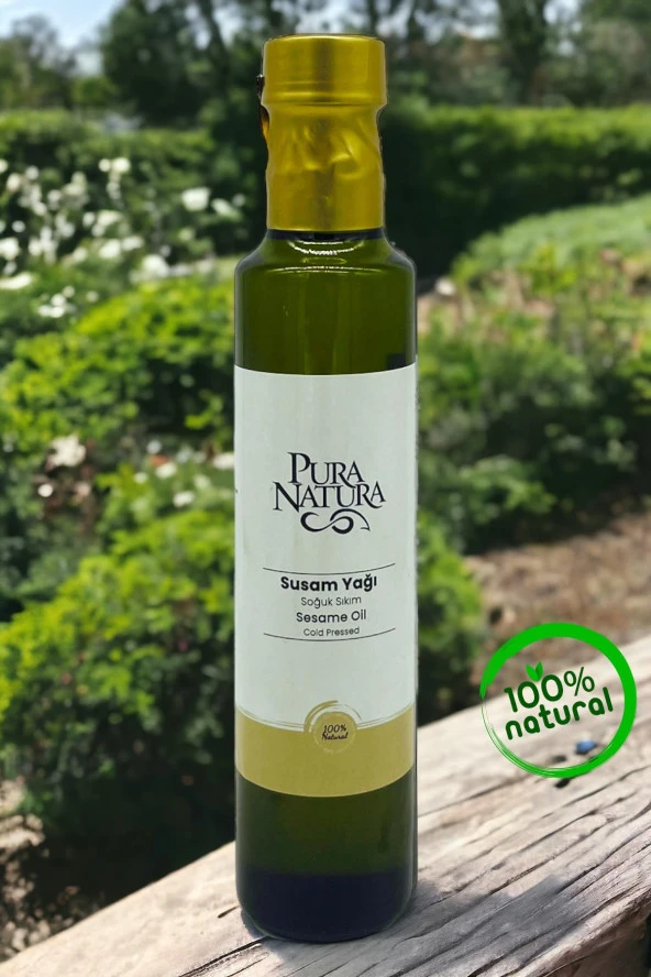 Pura Natura Susam Yağı Soğuk Sıkım 250ml - 2