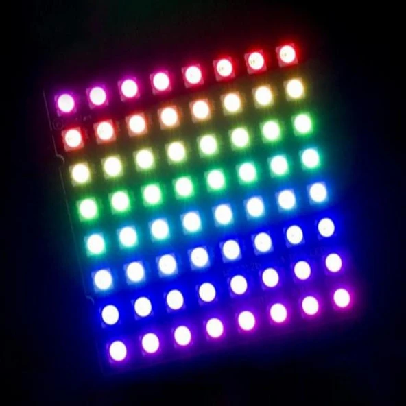 Gözelerelektronik-Ws2812 Cjmcu-64 8X8 Rgb Led Ekran