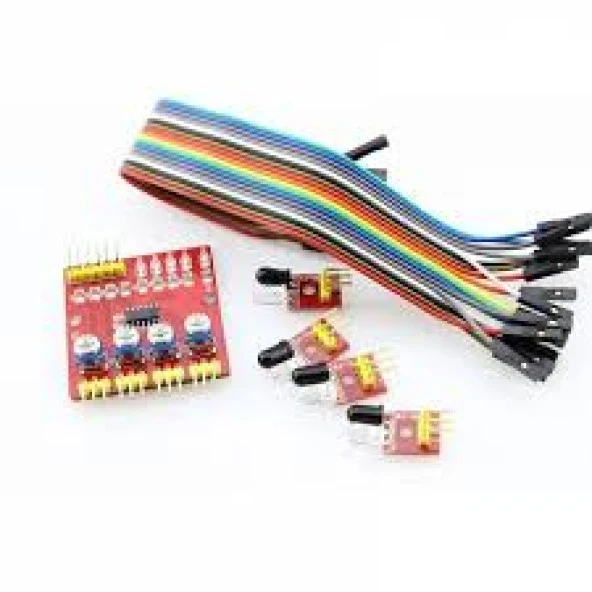 4 Lü Kızılötesi Yol Çizgi İzleme Modülü - Resim 2