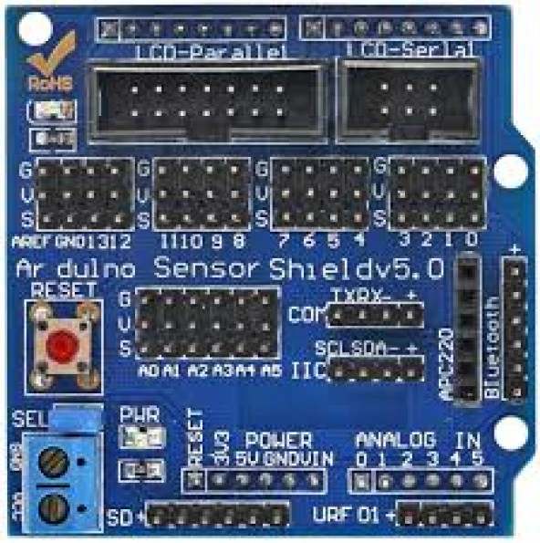 Arduino Uno Sensör Shield' V5.0 ürün görseli 1