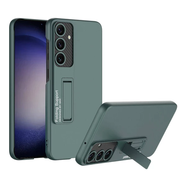 Vendas Samsung Galaxy S24 Plus Kılıf Zore Standlı Ays Kapak - 4