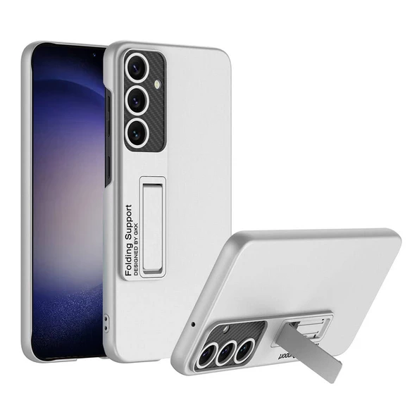 Vendas Samsung Galaxy S24 Plus Kılıf Zore Standlı Ays Kapak - 3