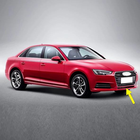 Audi A4 2016-2020 Ön Tampon Panjur Altı Hava Giriş Izgarası 8W0807683