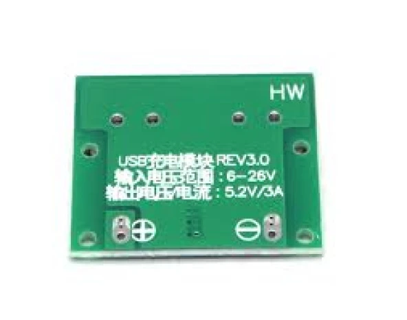 12V / 24V İçin 5V 3A Çift Soket Dc-Dc - Resim 3