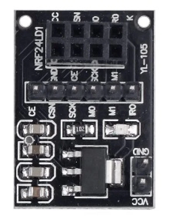 Nrf24L01 8Pin Kablosuz Modül Adaptörü - Nrf24L01 Adaptör - Resim 2