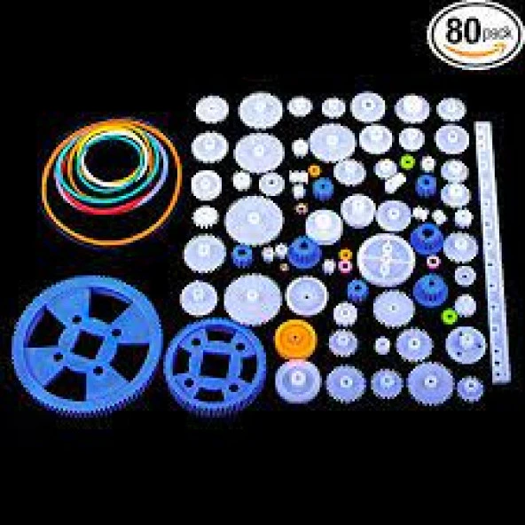 80 Parça Dişli Seti N11.1345 - Resim 2