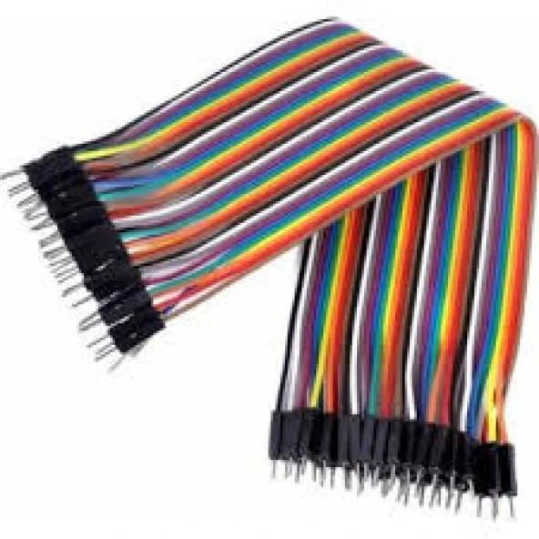 20Cm 40'Lı Jumper Kablo Erkek-Erkek ürün görseli 1