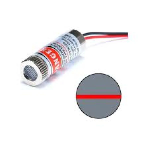 Gözelerelektronik-12Mm 650Nm 5Mw Kırmızı Çizgi Kafalı Lazer ürün görseli 1