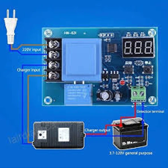Hw-631Xh-M602 Lityum Pil Şarj Kontrol Modülü ... - Resim 2