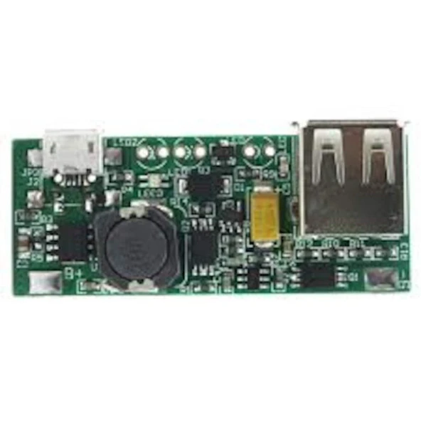 3.7V'Dan 5V'A 1A Lityum Batarya Telefon Sarj Modülü (Korumalı) ürün görseli 1