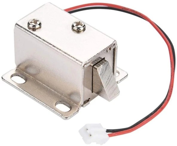 Elektronik Dolap Kapısı Kilidi İçin 12V Dc Solenoit Elektromıknat N11.2247