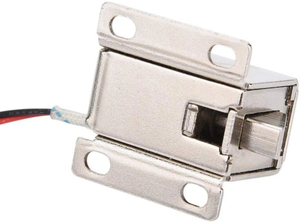 Elektronik Dolap Kapısı Kilidi İçin 12V Dc Solenoit Elektromıknat N11.2247 - 2