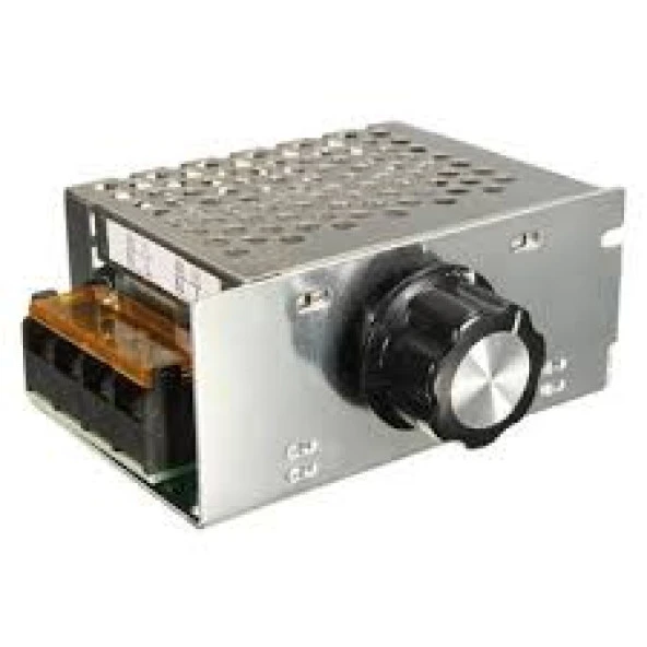 Arduino Dimmer 4000W Ac Voltaj Regulator Dimmer 220V Metal Kasa