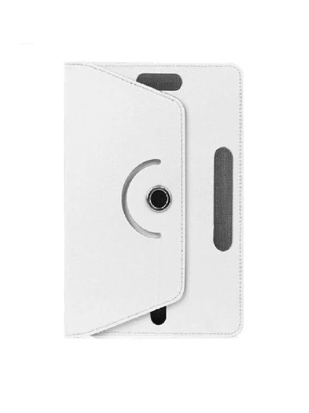 Honor Pad X8 AGM3-W09HN 10.1" Dönerli Standlı Deri Tablet Kılıfı - Nano Cam Ekran Koruyucu - 4
