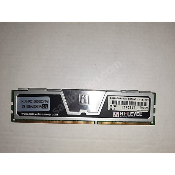 Hi-Level HLV-PC10600D3-4G 4GB DDR3 1333MHz SOĞUTUCULU RAM