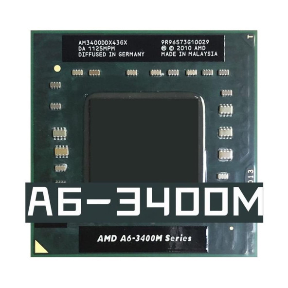 AMD A6-3400M 1.4GHz Quad-Core (AM3400DDX43GX) CPU İŞLEMCİ 2.EL