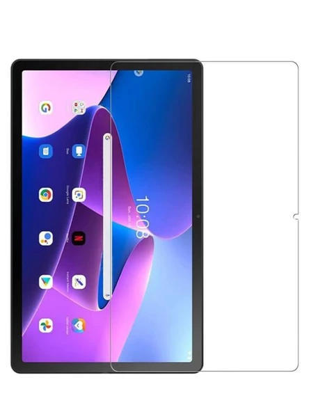Lenovo Tab M10 T610 ZAAE0012TR 10.1" Dönerli Standlı Deri Tablet Kılıfı - Nano Cam Ekran Koruyucu - 3