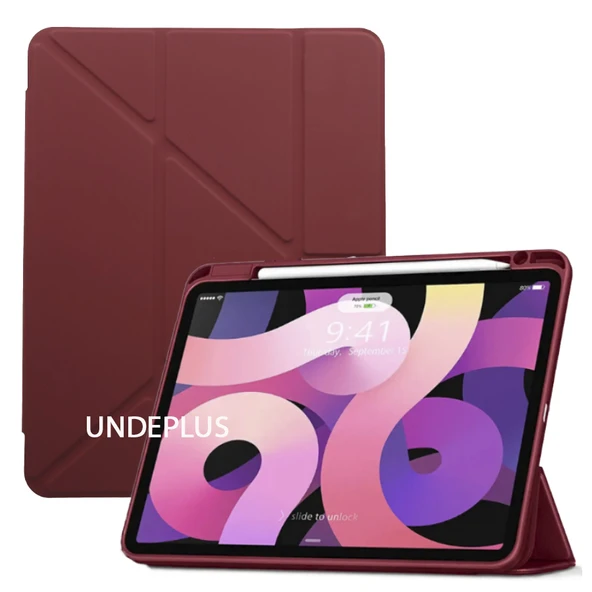 Apple iPad Pro 11 3. Nesil Kılıf Kalem Bölmeli Trifolding Case A2377 A2459 A2301 A2460 - 3