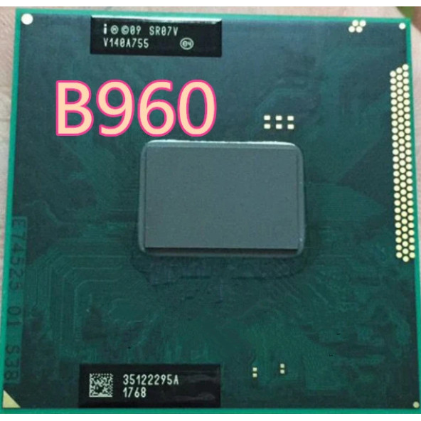 Orijinal İşlemci Intel B960 b960 SR07V 2.2G 2M I3 I5 HM65 HM67 HM76 HM77 2.EL