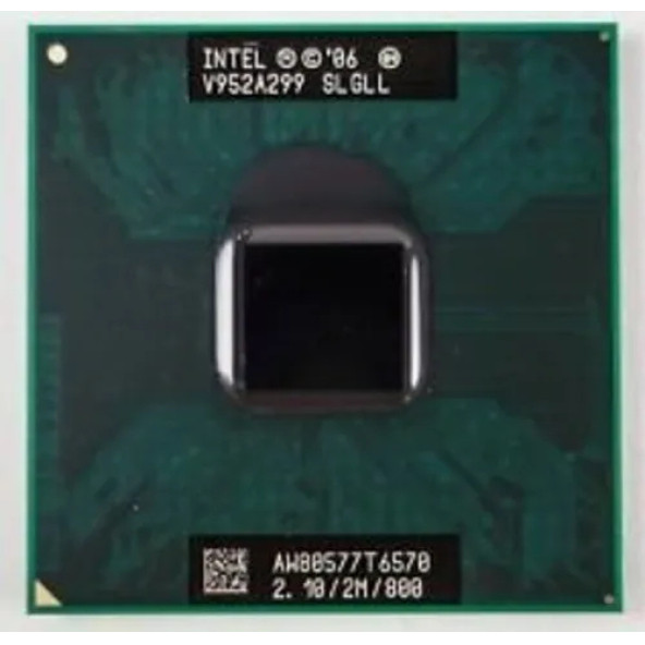 İntel Core 2 Duo T6570 LAPTOP İŞLEMCİ SLGLL 2.EL