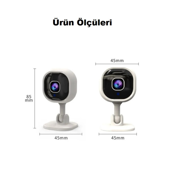 Mini Wifi Kamera + 32GB Hafıza Kart ile Birlikte - 3