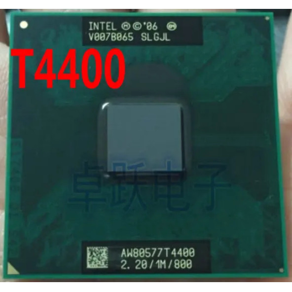 Intel CPU T4400 SLGJL T4400 SLGJL 2.2G/1 M/800 2.EL ÜRÜN