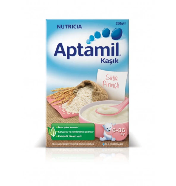 Aptamil Sütlü Pirinçli Kaşık Maması 250 Gr