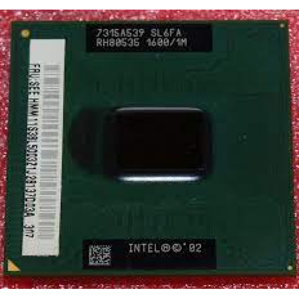 Intel Pentium Centrino 1600/1M SL6FA CPU 2.EL