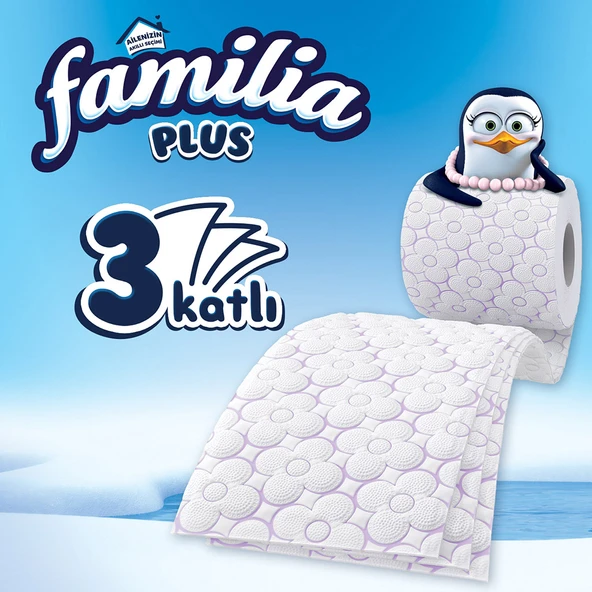 Familia Plus Parfümlü Tuvalet Kağıdı 32'li (Sihirli Çiçekler Kokulu) - 4
