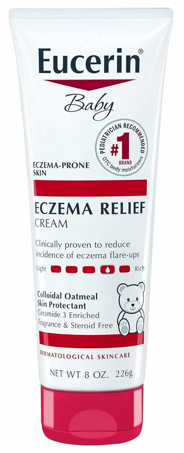 Eucerin Baby Eczema Relief Cream 8 Oz 226 gr - İthal