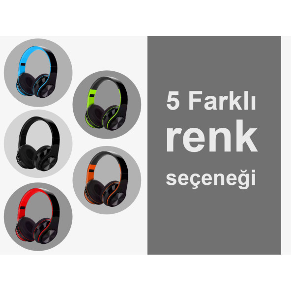 Yui Fg-69 Bluetooth 5.0 Kulaküstü Kulaklık - 2