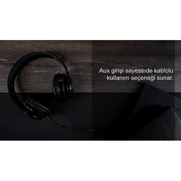 Yui Fg-69 Bluetooth 5.0 Kulaküstü Kulaklık - 6