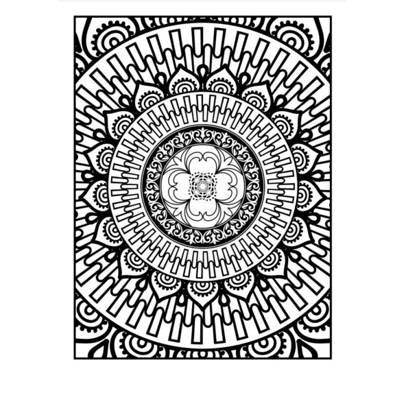 Mandala Boyama Eğitim Seti (4 Süper Kitap) - 9