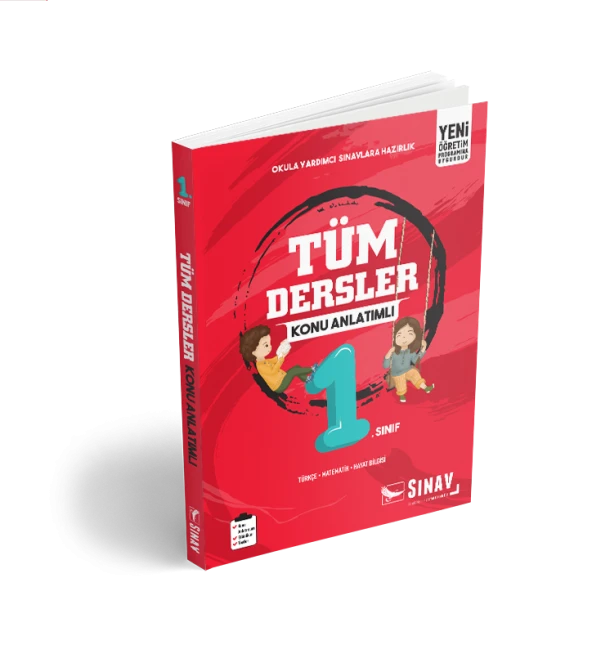 1. Sınıf Tüm Dersler Konu Anlatımlı Sınav Yayınları