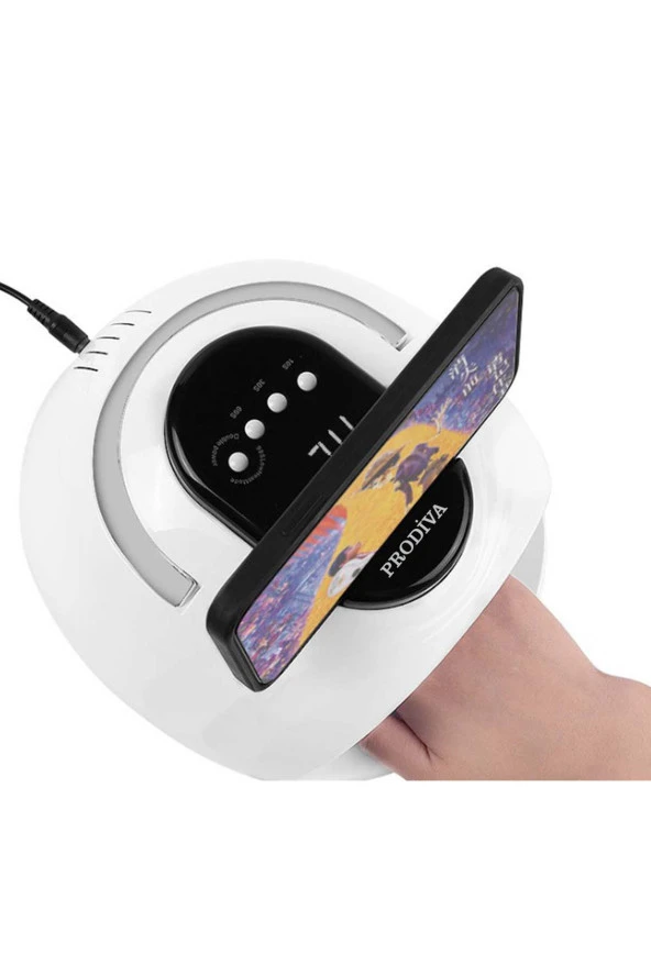 Prodiva 168W 42 Led Kalıcı Oje Protez ve Jel Tırnak Kurutucu - Türkiye'de İlk Telefon Tutucu Özelliği - 4
