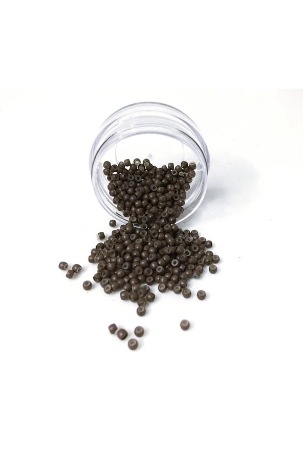 Prodiva Orta Kahve Mikro Kaynak Saç Boncukları 500’lü Kutulu - 3