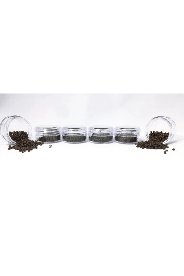 Prodiva Orta Kahve Mikro Kaynak Saç Boncukları 500’lü Kutulu - 4