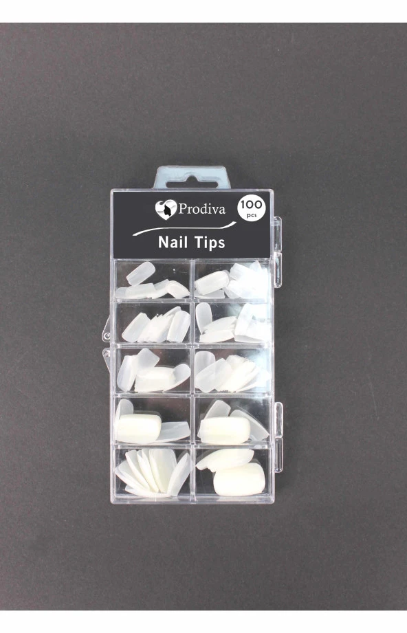 Prodiva 100'lü Kutulu Takma Tırnak - Nail Tips 2 No - 5