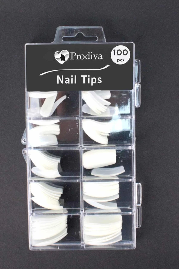 Prodiva 100'lü Kutulu Takma Tırnak - Nail Tips 47 No - 5
