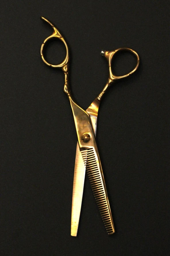 Nagasaki Profesyonel Berber Kuaför Efile (Ara) Makası 6" (inç) 76 No - Resim 3