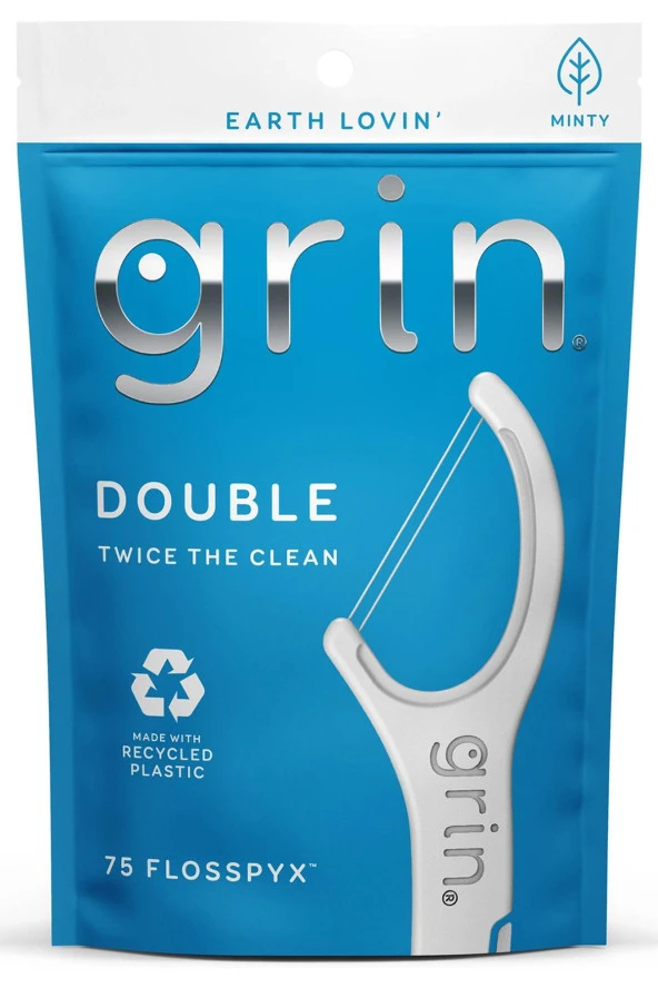 Grin Double Twice The Clean Çatal Diş İpi Kürdanlı 75 Adet