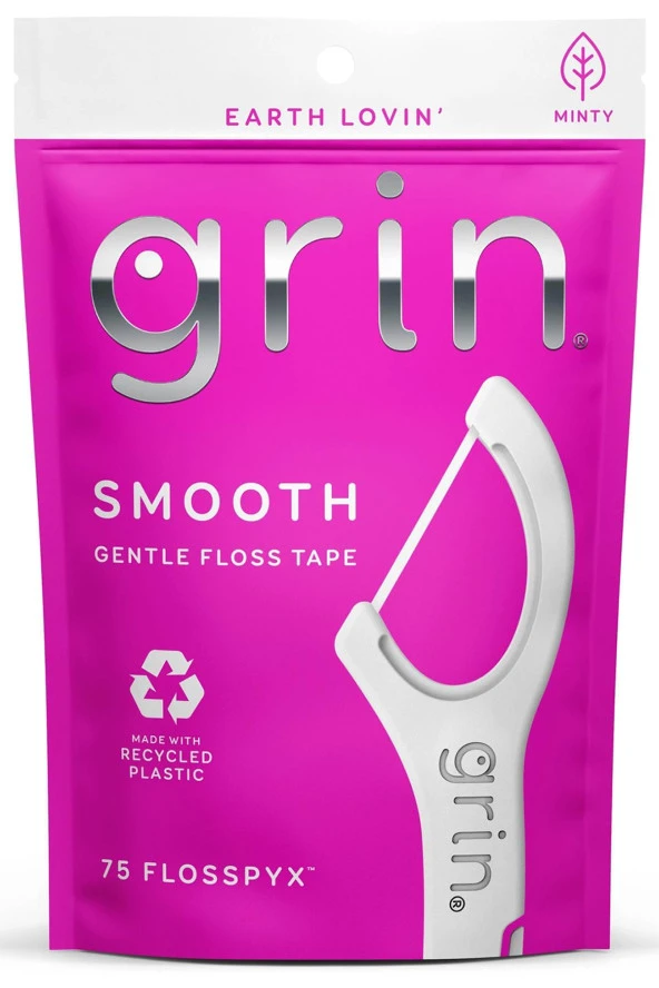 Grin Smooth Çatal Diş İpi Kürdanlı 75 Adet