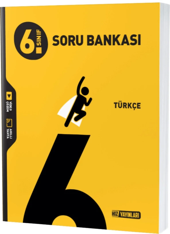 Hız Yayınları 6.Sınıf Türkçe Soru Bankası