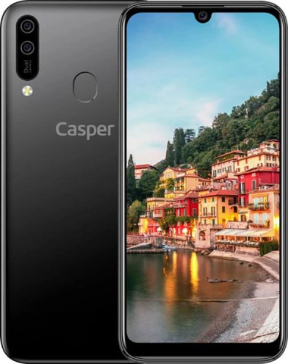 Casper Via E4 Duos 32 GB Siyah Cep Telefonu TEŞHİR