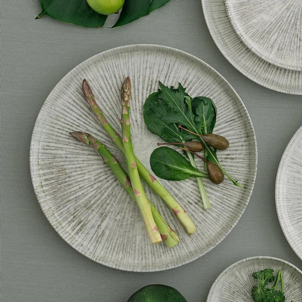 GÜRAL PORSELEN Arnim 29 Cm Bilbao Bone Düz Tabak