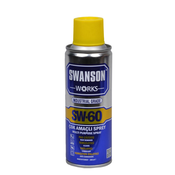 Swanson Works SW-60 Çok Amaçlı Multi Sprey 200 ML