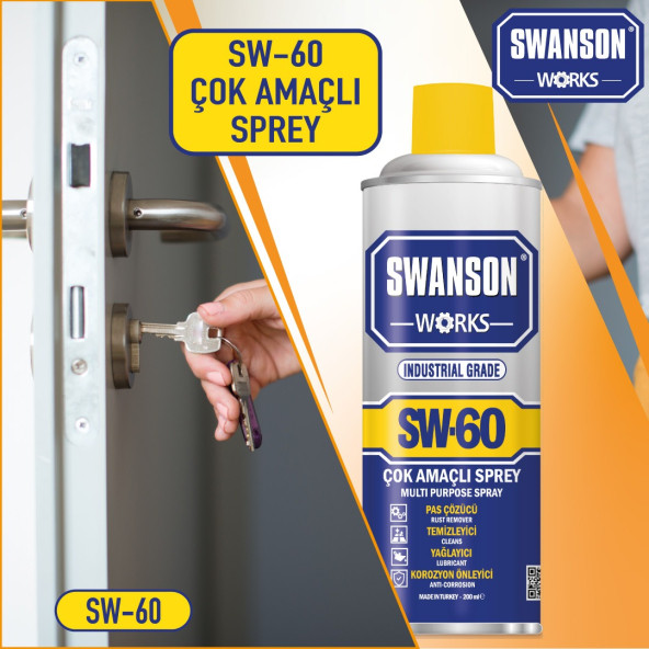 Swanson Works SW-60 Çok Amaçlı Multi Sprey 400 ML - 2
